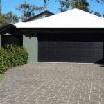 Black Garage Door — Gate Solution in Maroochydore, QLD