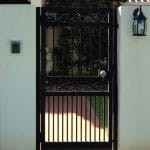 Black Solo Gate — Garage Door in Maroochydore, QLD