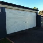 White Garage Door — Gate Solution in Maroochydore, QLD