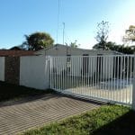 White Painted Gate — Garage Door in Maroochydore, QLD