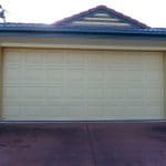 Cream Garage Door — Gate Solution in Maroochydore, QLD