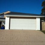 White Garage Door — Gate Solution in Maroochydore, QLD