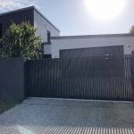 Sliding Gate with vertical bars